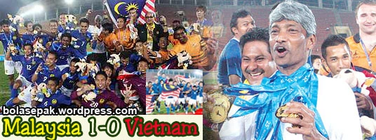 Final Sukan SEA 2009: Malaysia 1-0 Vietnam, 17 Disember 2009